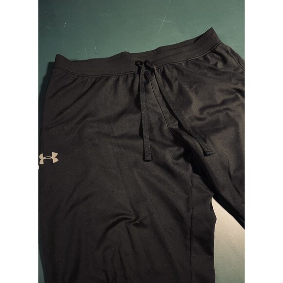 Under Armour Cold Gear 2XL Loose Jogger Pants Black Drawstring A+ Condition - Picture 1 of 8